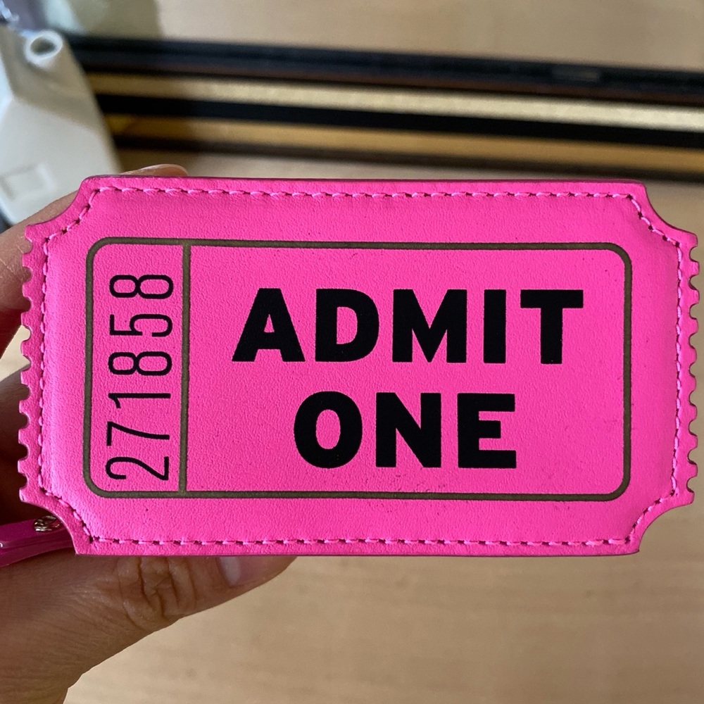 Kate Spade Admit One Coin Purse New Without Tags